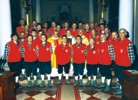15 ott 1995 - Camporovere di Roana - S. messa in occasione del 25&deg; di Sacerdozio di Don Luciano Forte (ex corista)