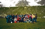 luglio 1997. nei pressi della "Capanna Zamboni" sotto il Monte Rosa