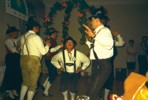 1998 - Asiago. Il gruppo dei tenori secondi, ovvero i 4 + 4 del "poro Osvaldo"